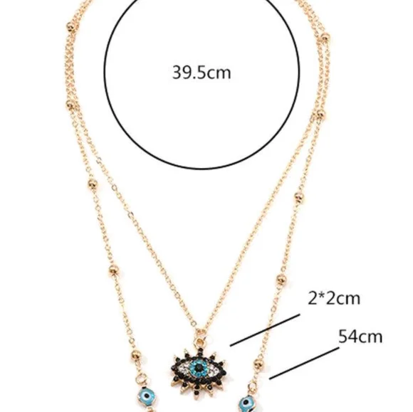 EVIL EYE PROTECTION NECKLACE - Picture 5 of 5
